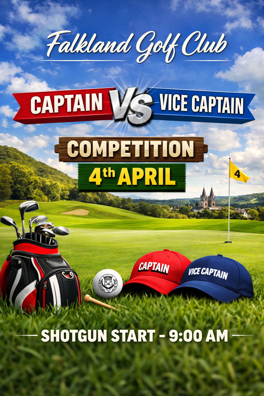 Falkland Golf Club Captain vs vice-Captain competition